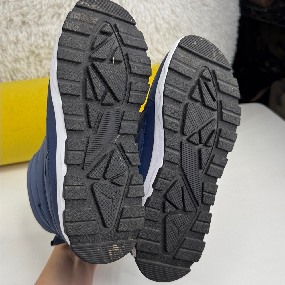 PUMA Unisex-Child Evolve Boot Rain Shoe, Size 5, 💙 Inky Blue/Persian Blue/White - Picture 6 of 15